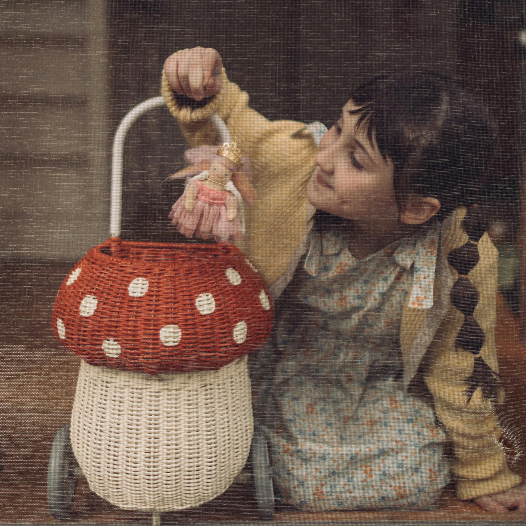 Rattan Mushroom Luggy