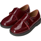 Alsa Glossy Doubled Buckle Brogues Shoes