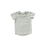 V-Neck Pocket Tee Toffee