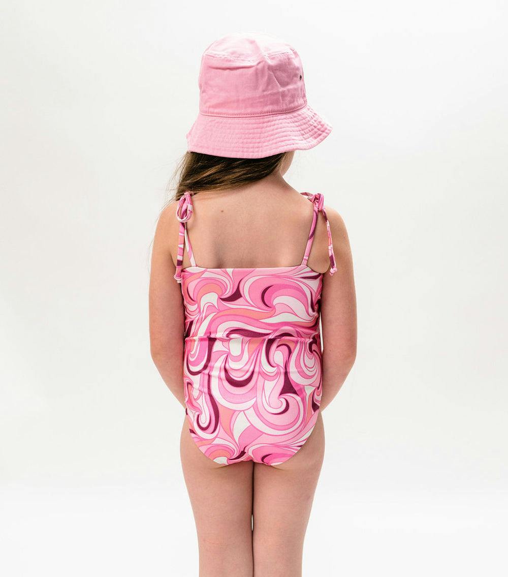 vivi one piece groovy pink
