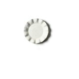 Signature White Ruffle Salad Plate