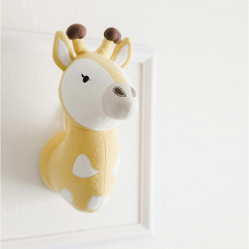 Plush Head Wall Décor