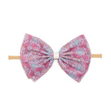 Mermaid Splash Tulle Bow Baby Headband