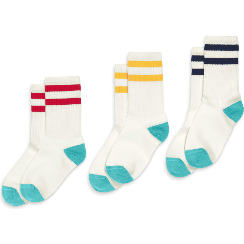 Kids athletic sock 3-pack