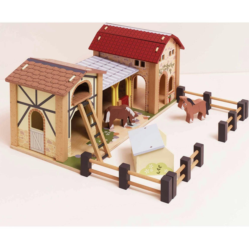 Wooden Farmyard Stables