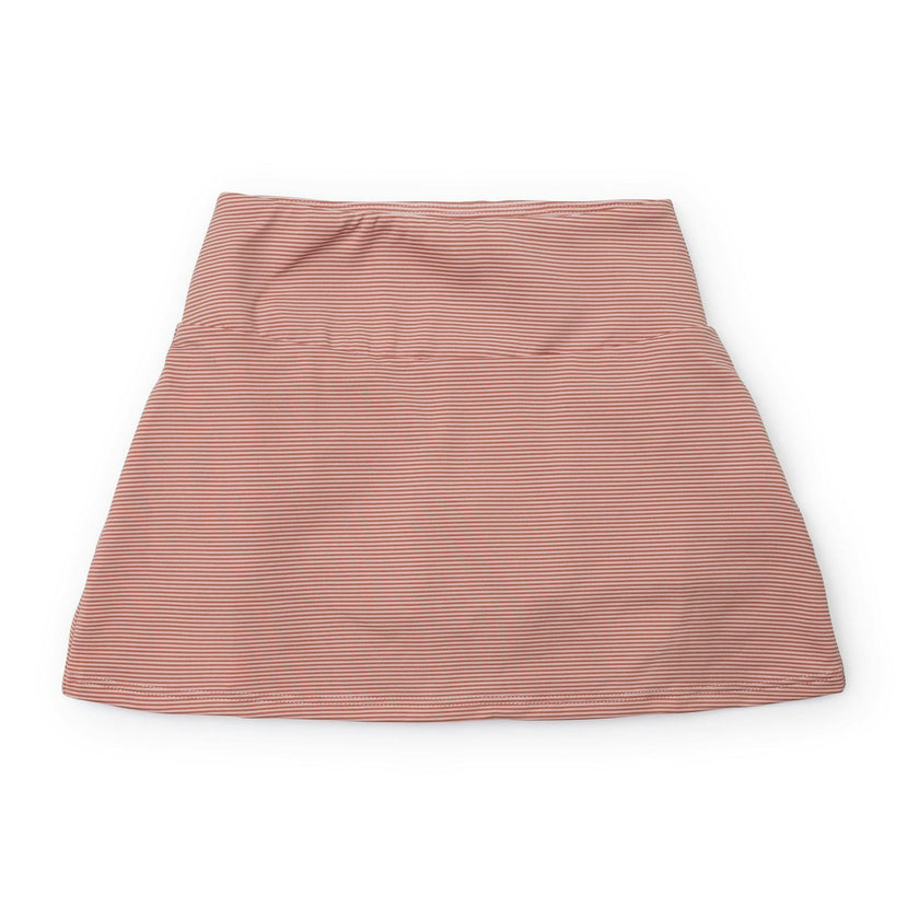Margot Girls' Performance Skirt by LH Sport Orange Stripes