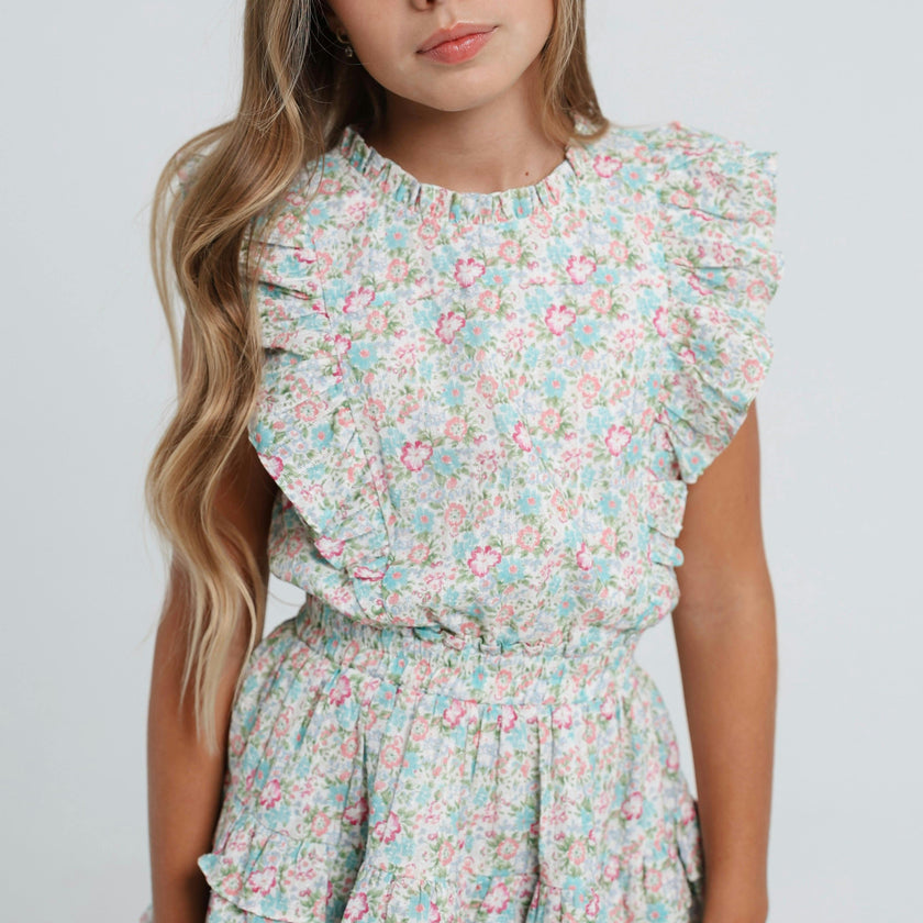 Gustavia Dress in Rosette