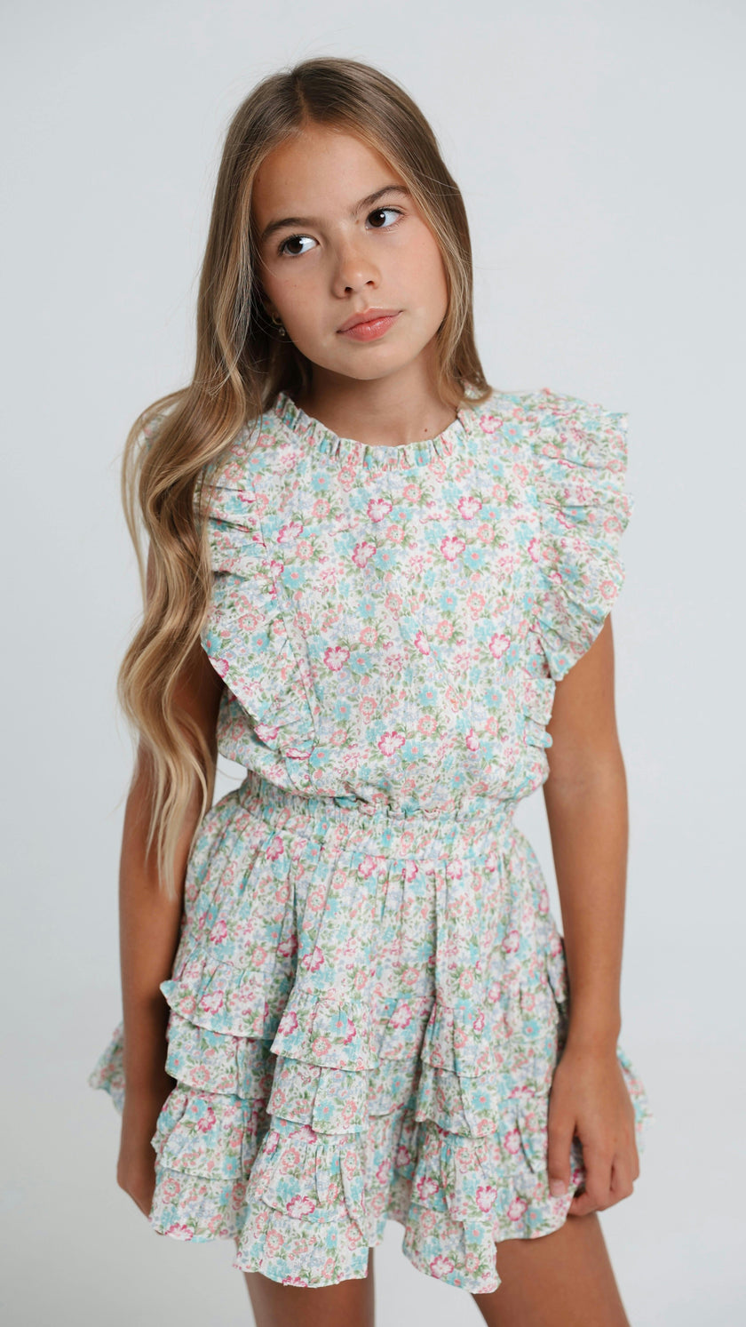 Gustavia Dress in Rosette