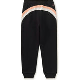 Stripe Easy Fit Joggers, Black