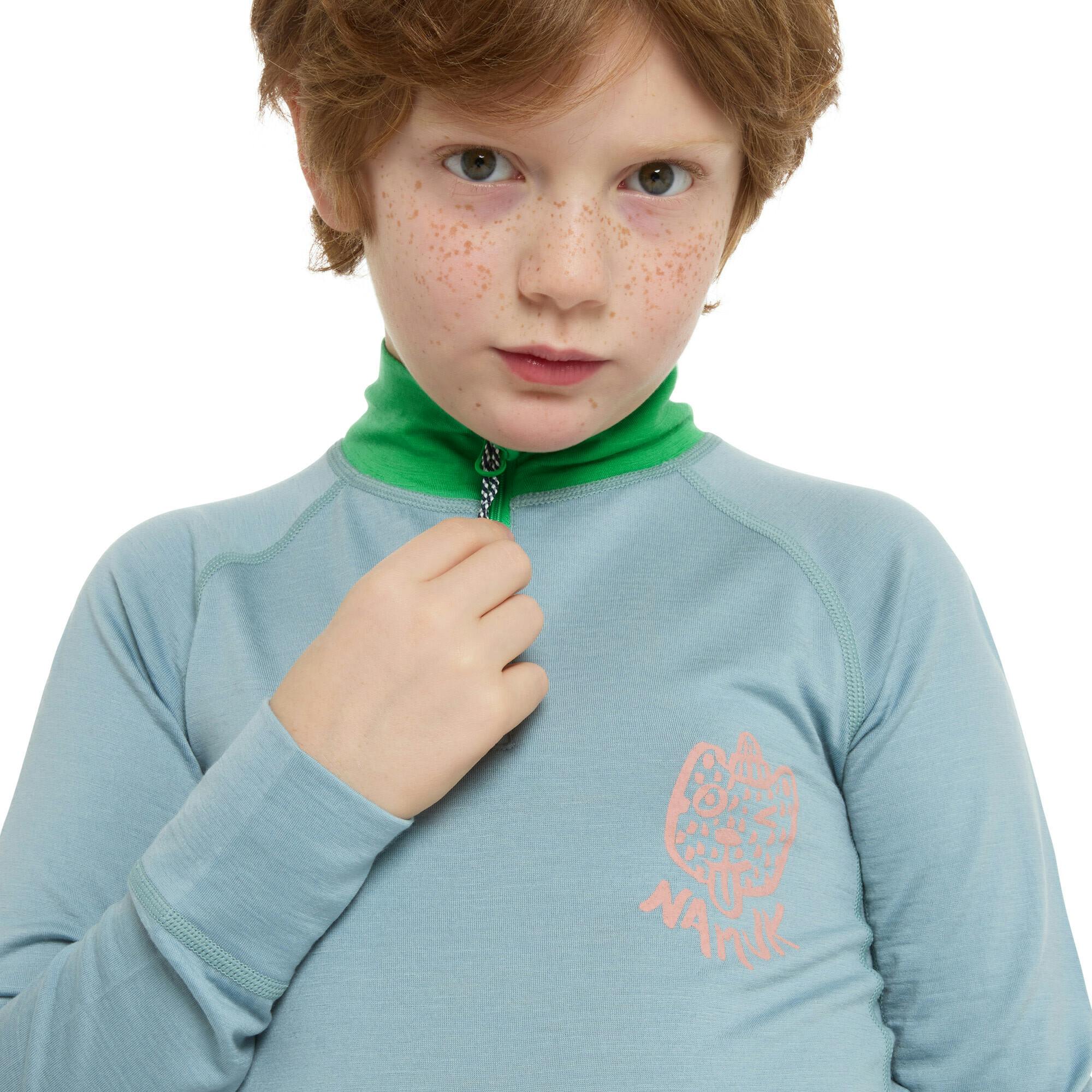 Honu Merino half-zip longsleeve 