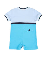 Knit Shortall With Ocean Scene
