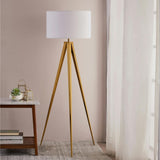 Romanza 62" Postmodern Tripod Floor Lamp with Drum Shade
