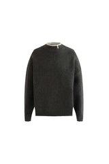 Dark Gray Classic Knit Sweater