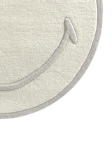 Round Smiley Rug