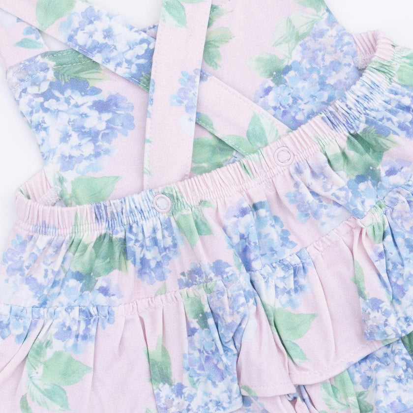 Hydrangeas - Ruffle Sunsuit