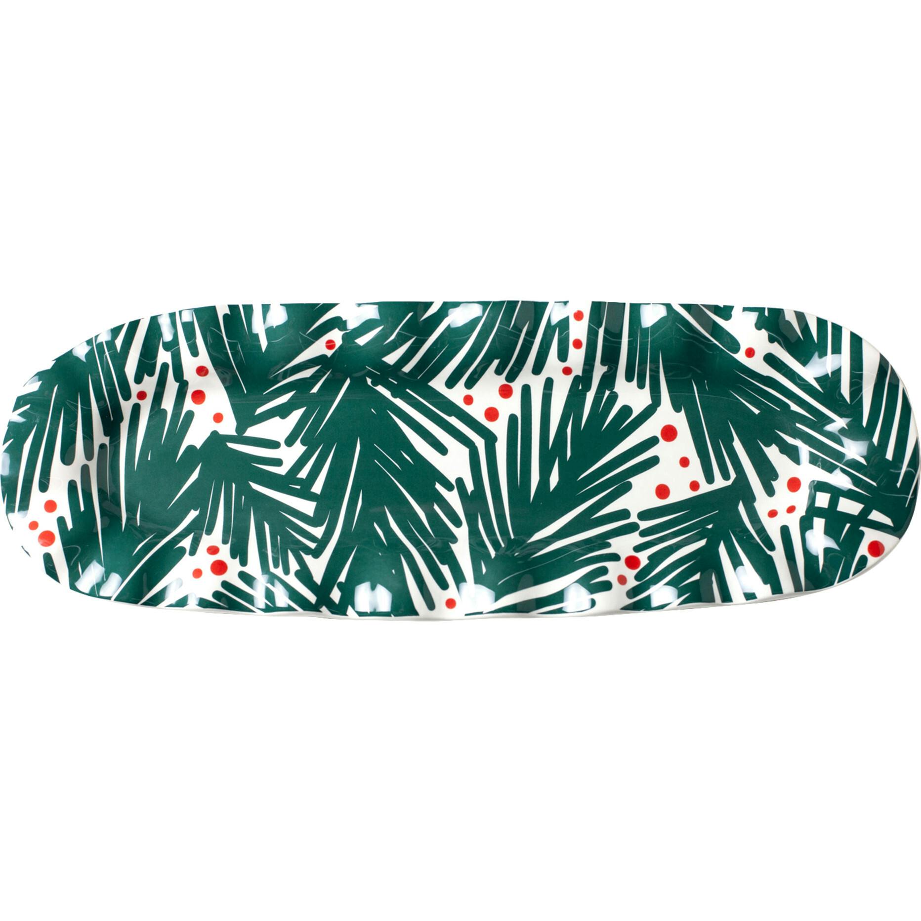Balsam and Berry Ruffle Skinny Tray