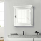 Madison Wooden Medicine Cabinet with Mirrored Door