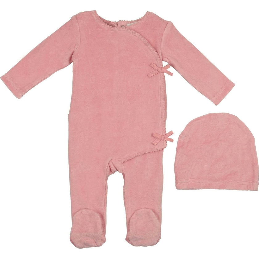 Velour Wrap Footie