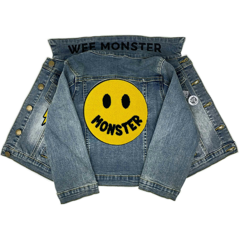 MONSTER Denim Jacket - Unisex for Boys and Girls