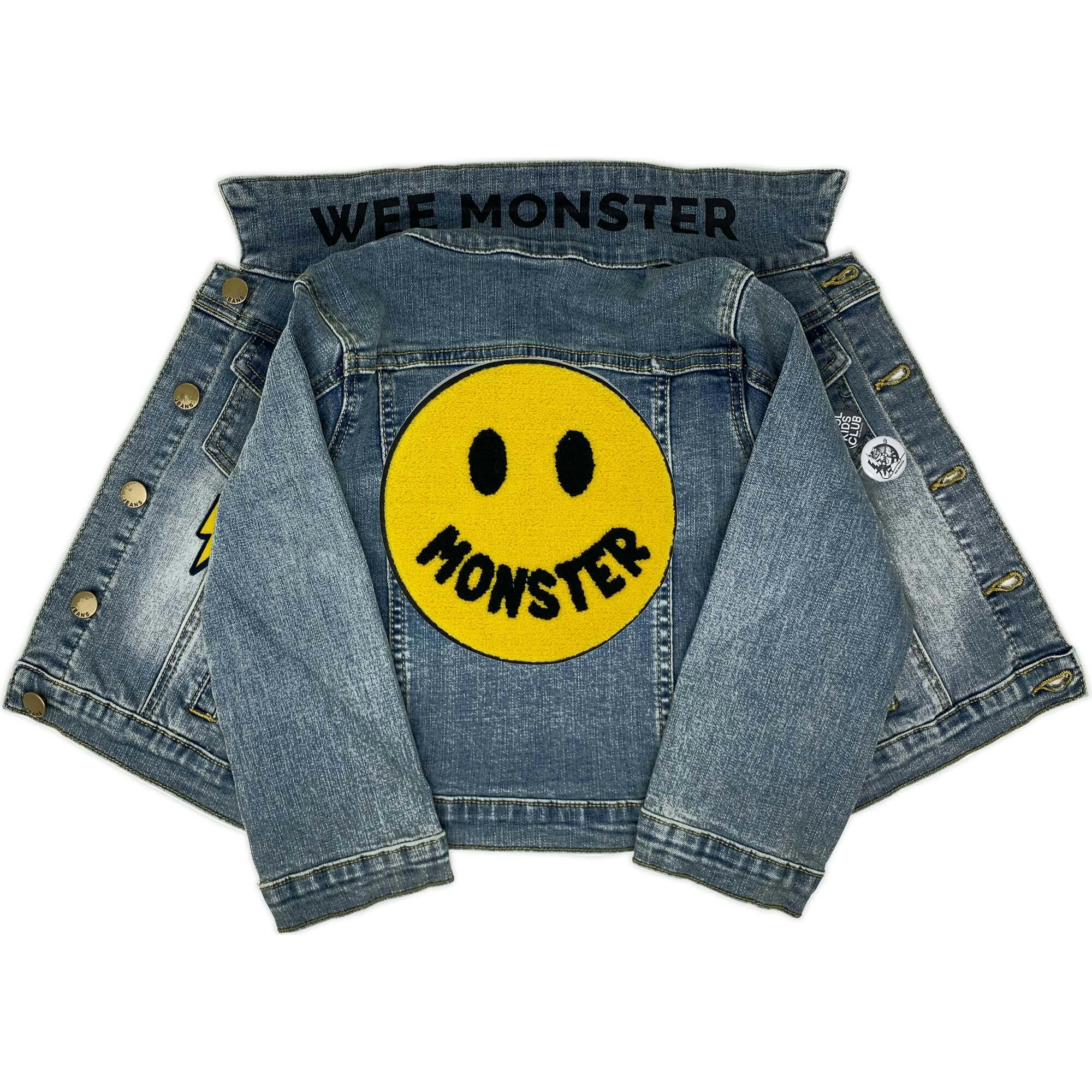 MONSTER Denim Jacket - Unisex for Boys and Girls