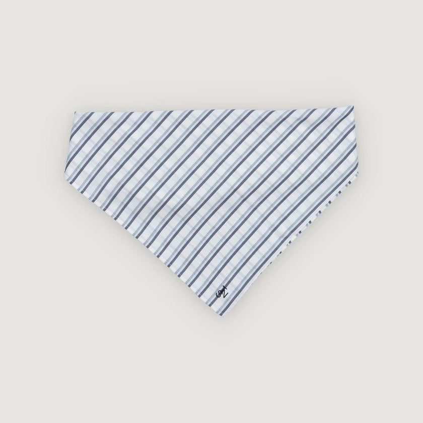 Estela Woman Neck Scarf Infinite Navy Stripes