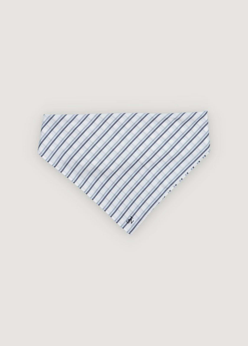 Estela Woman Neck Scarf Infinite Navy Stripes
