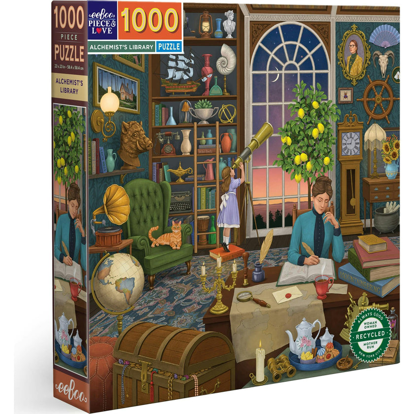 Piece & Love: Alchemist's Library - 1000 Piece Puzzle