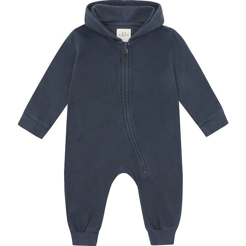 Organic Cotton Jumpsuit, Blue