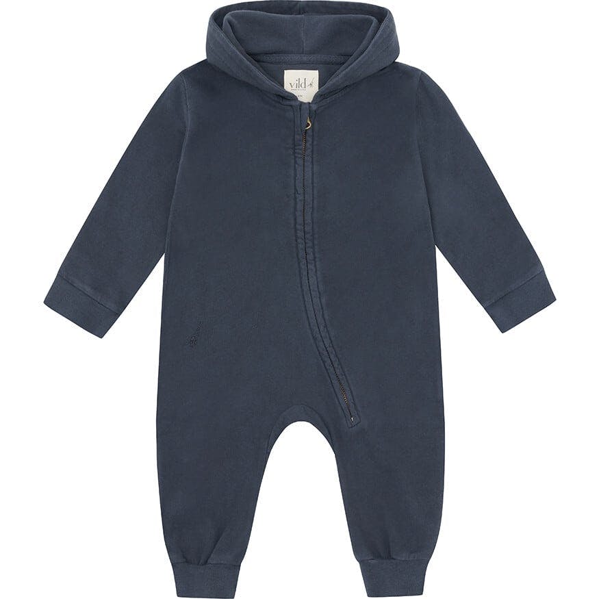 Organic Cotton Jumpsuit, Blue