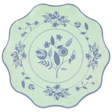 Vintage Botanical Dinner Plates