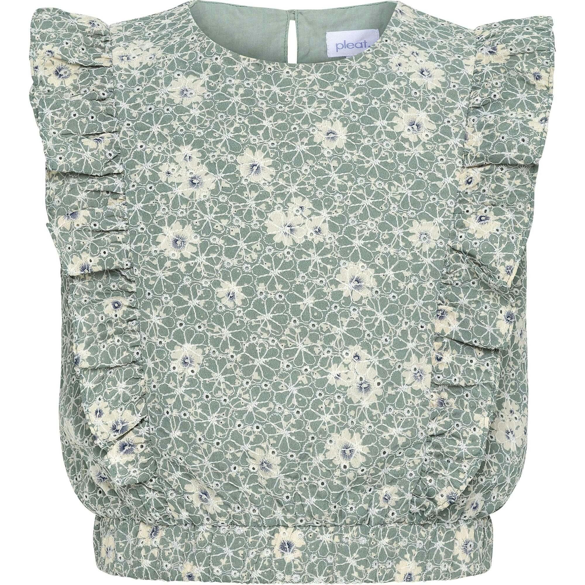 Rowan Top Embroidered Petals