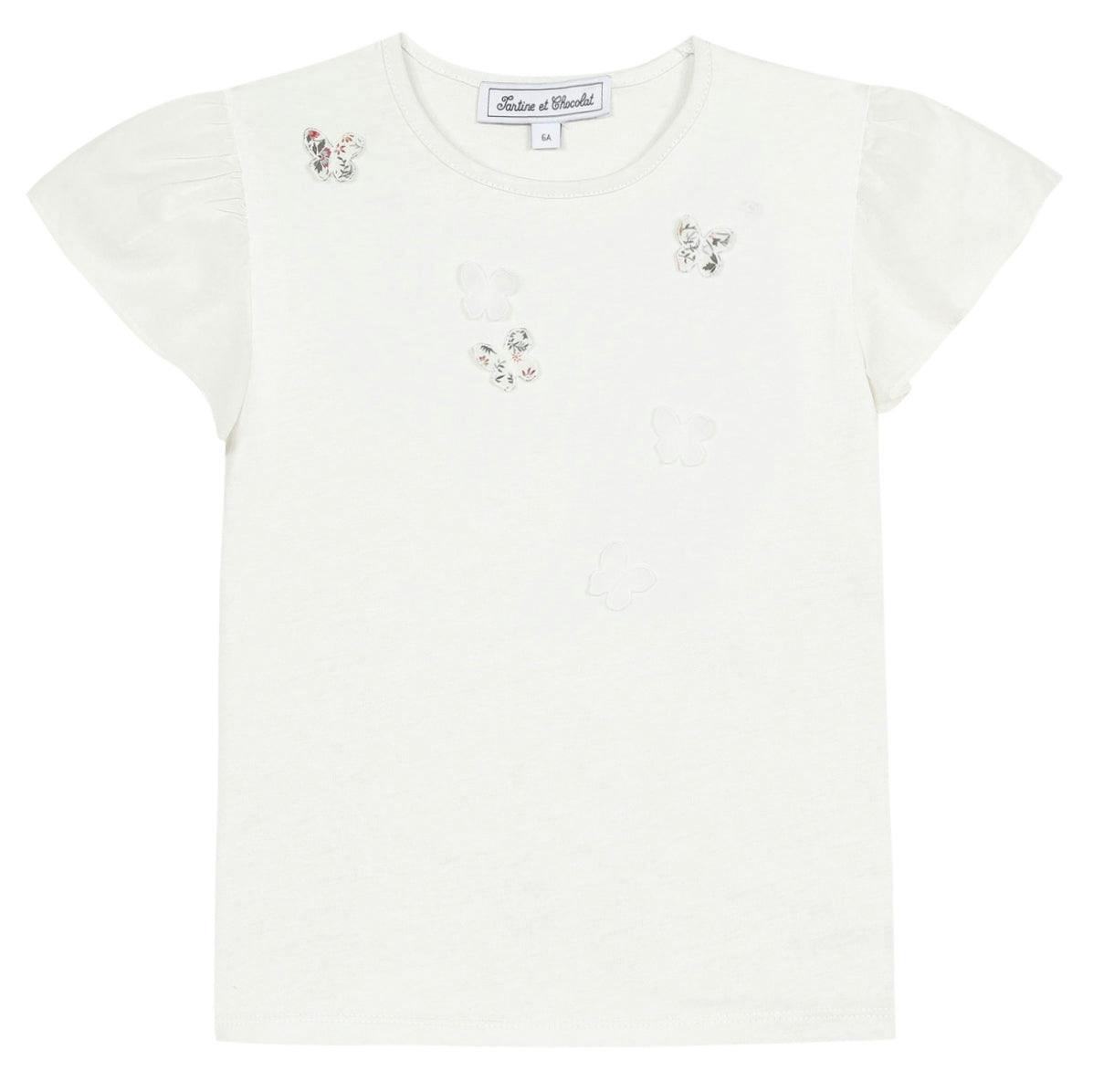 Embroidered Butterfly T-shirt  - FINAL SALE