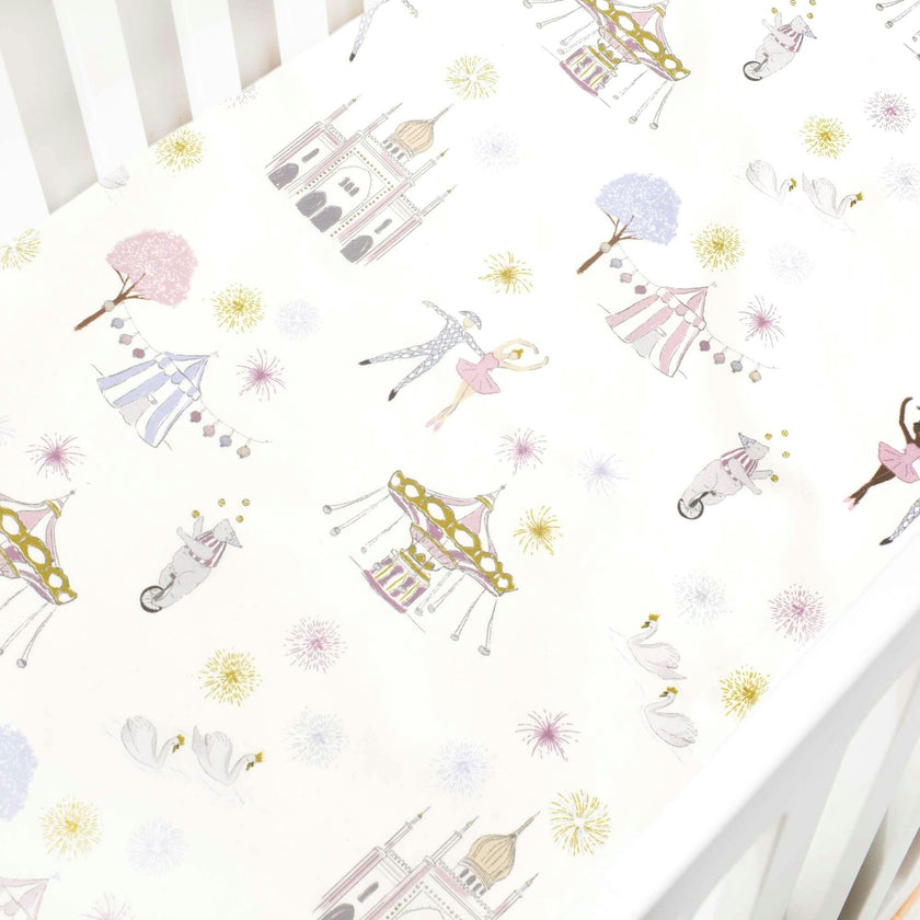 Adventures in Wonderland Crib Sheet