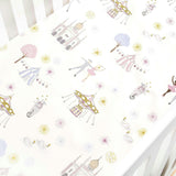 Adventures in Wonderland Crib Sheet