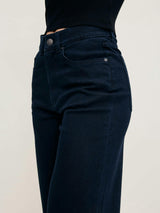 Hepburn Wide Leg Petite High Rise 25" Jeans | Flatiron
