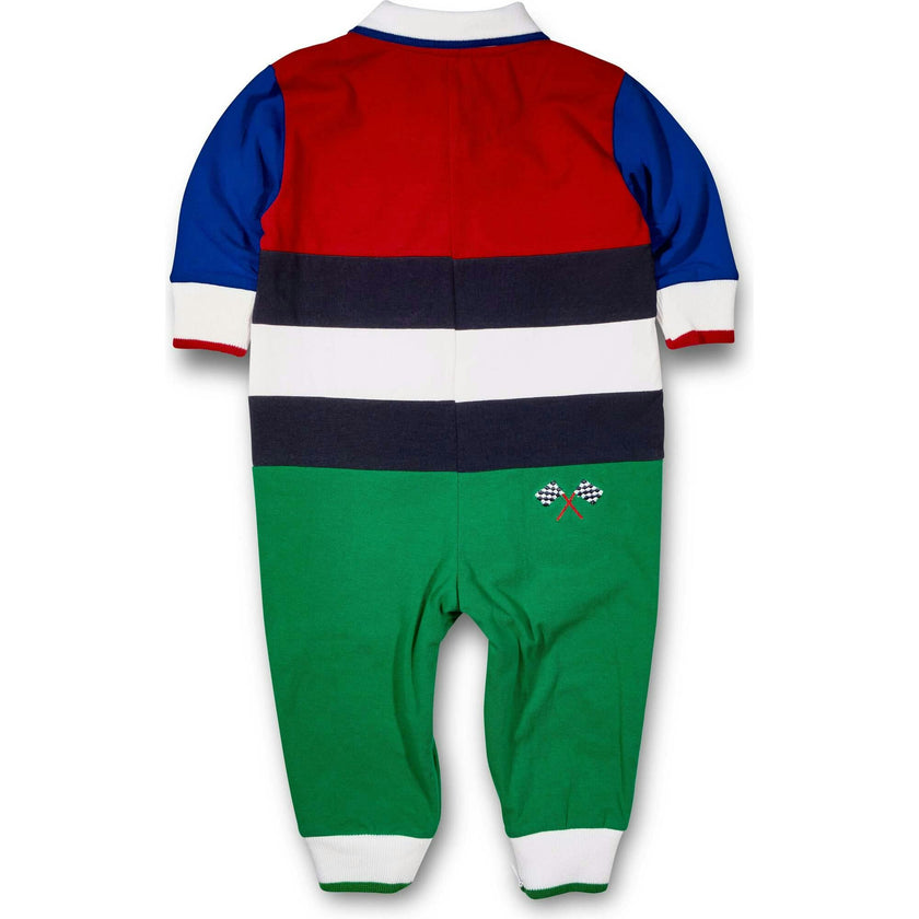 Jersey Knit Longall With Race Car