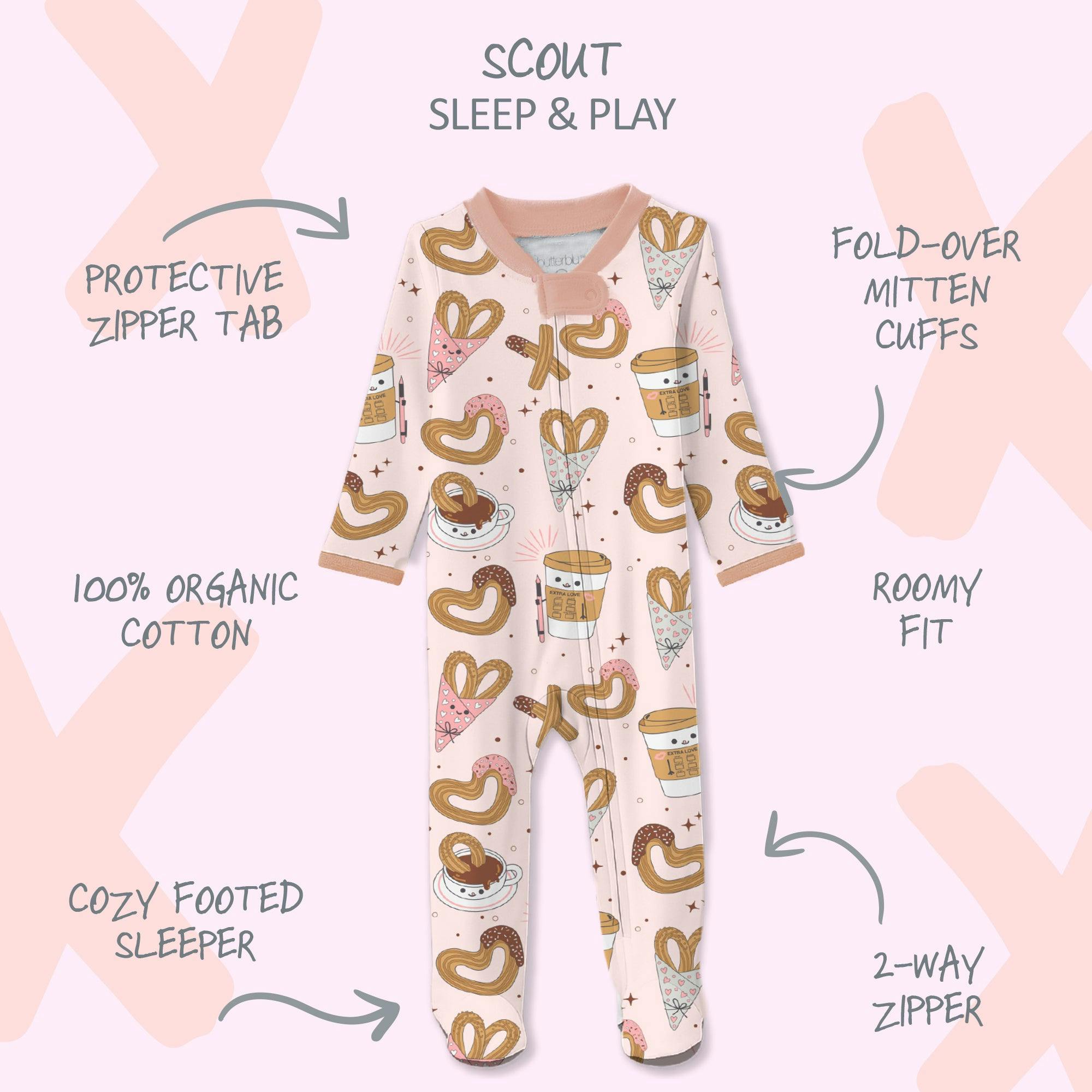 SCOUT Sleep & Play Girls Pajamas