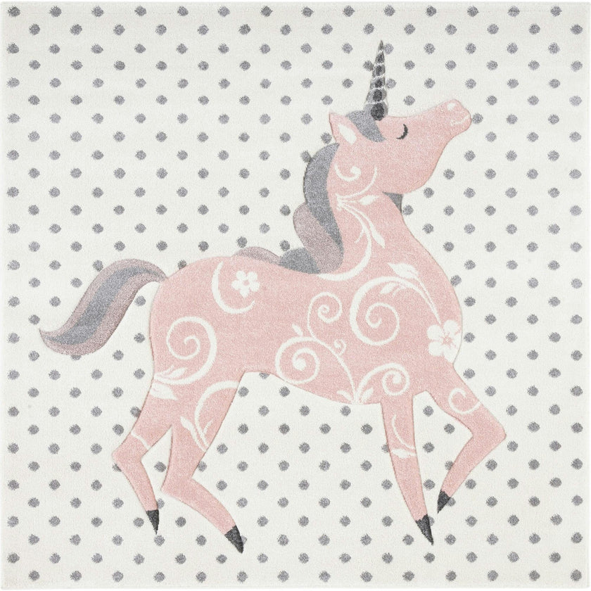 Carousel Kids Olivia Rug, Pink