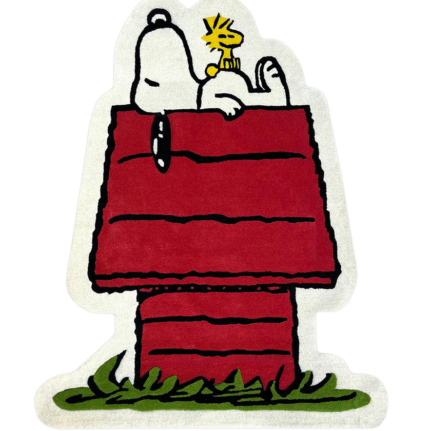 Rug PEANUTS Dog House 4 x 5ft
