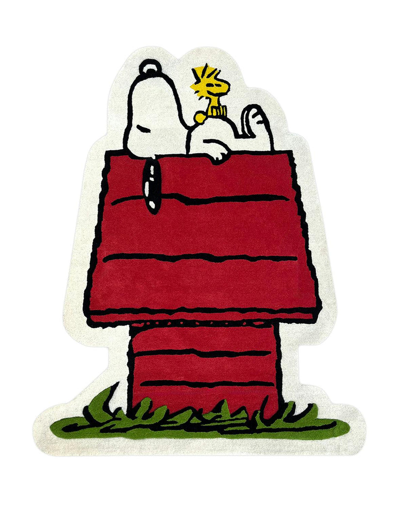 Rug PEANUTS Dog House 4 x 5ft