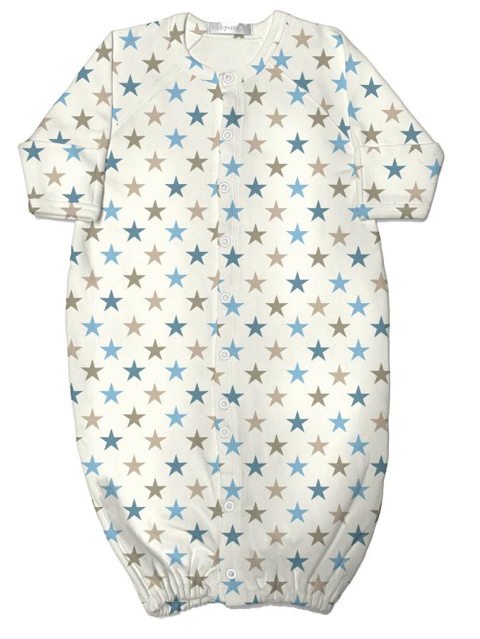 Baby Converter Gown - Sand Stars