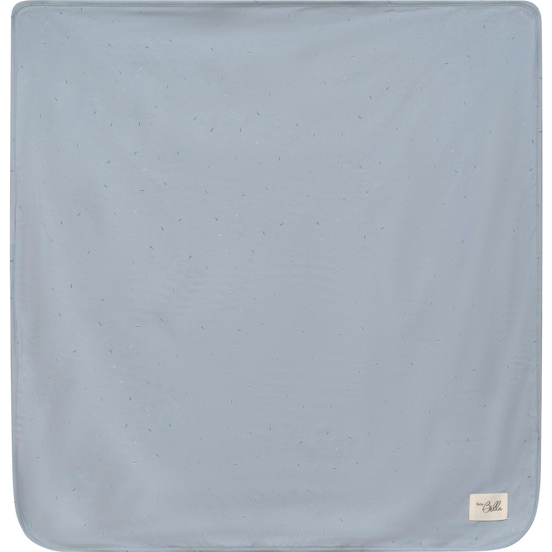 Sprinkle Print Blanket Blue Mist