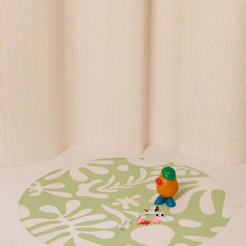 Catch All Mat for Mealtime & Playtime Mess