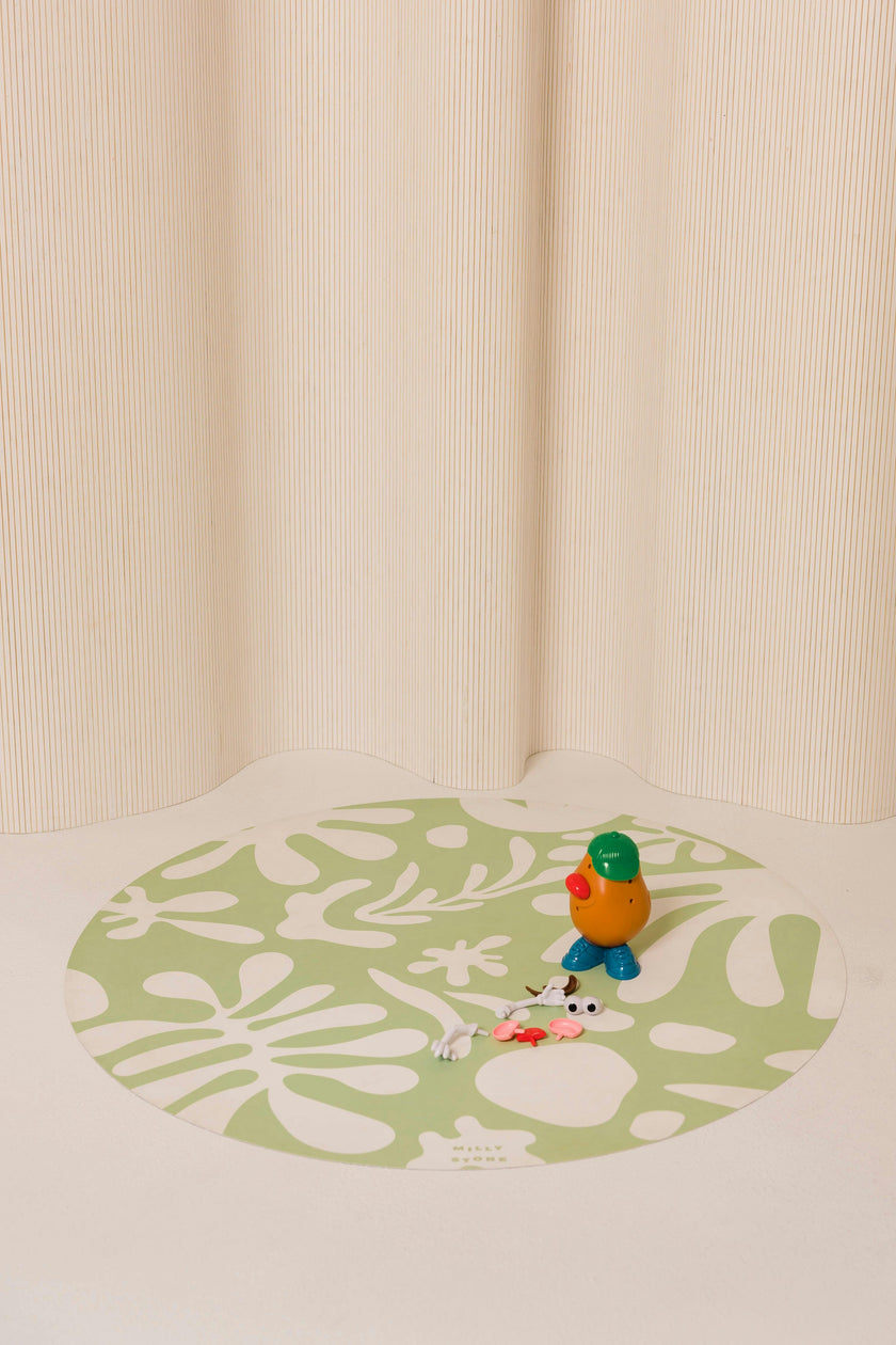 Catch All Mat for Mealtime & Playtime Mess