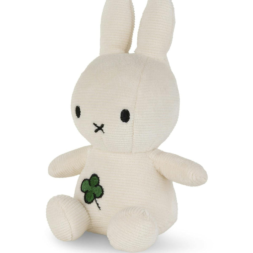 Plush Miffy Four Leaf Clover Offwhite 7"