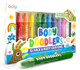 Body Doodlers - Face & Body Crayons - Set of 12