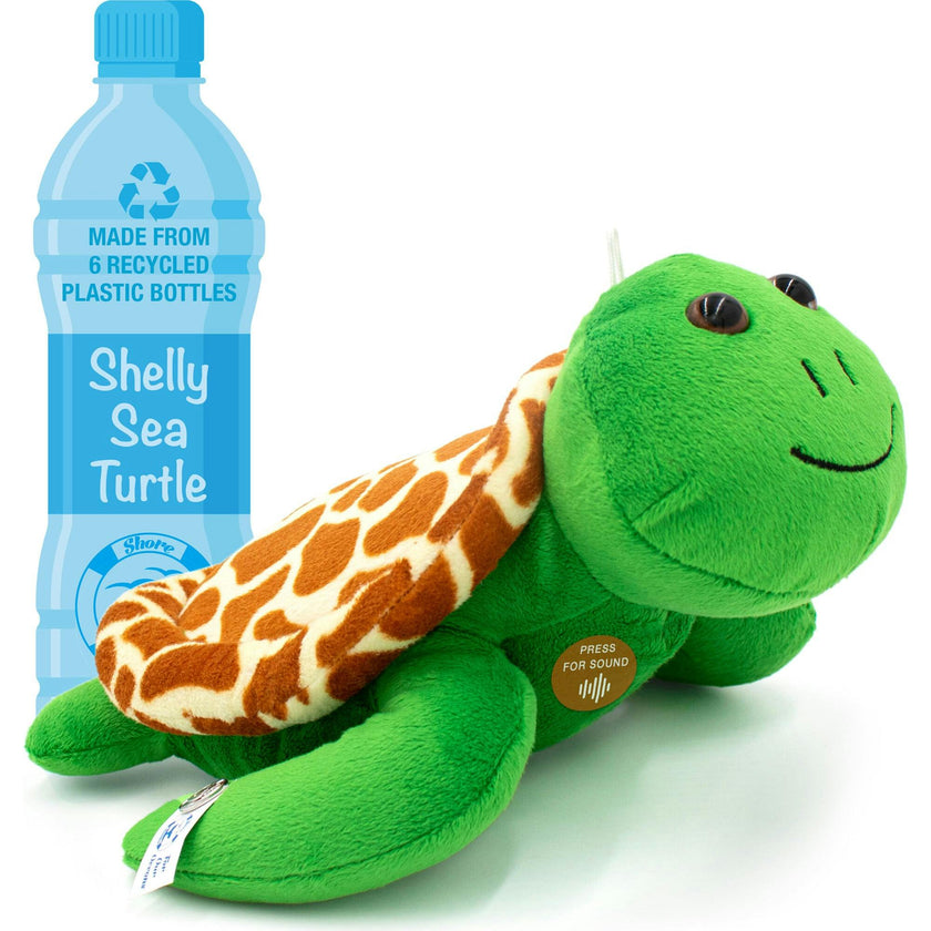 Shelly The Sea 12" Stuffed Plush Toy w/ Authentic Animal Sounds