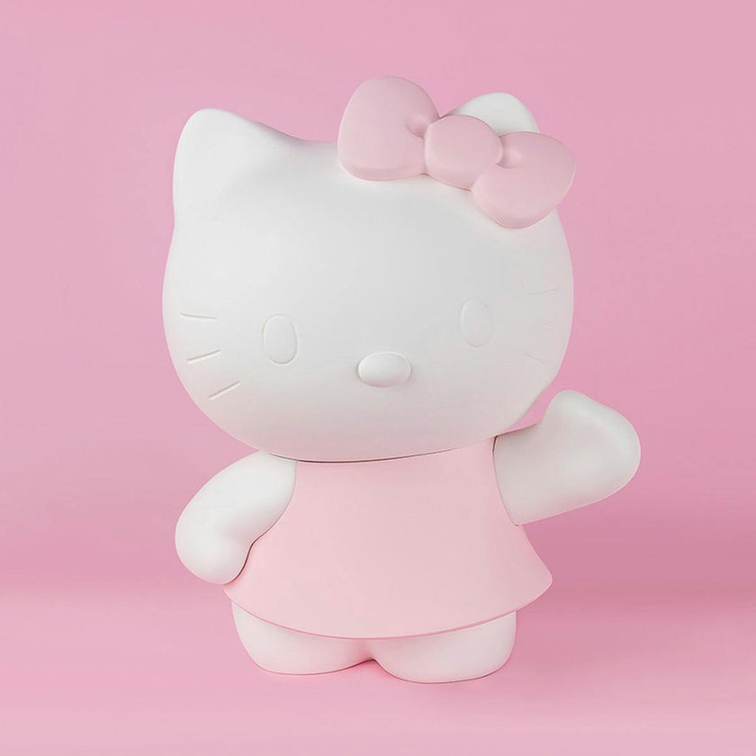 Hello Kitty ROBE Matt White & Pastel Pink Dress 10.5in