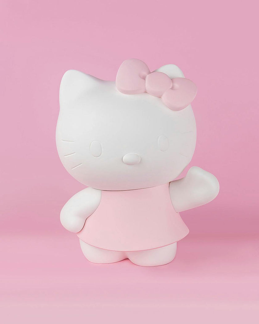 Hello Kitty ROBE Matt White & Pastel Pink Dress 10.5in
