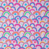 Rainbow Print Long Sleeve Rashguard Set